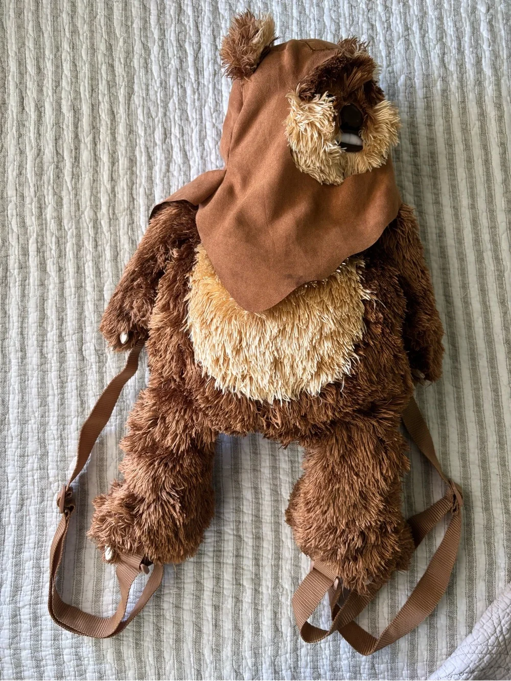 Disney Parks 2025 Star Wars Wicket the Ewok Plush Backpack